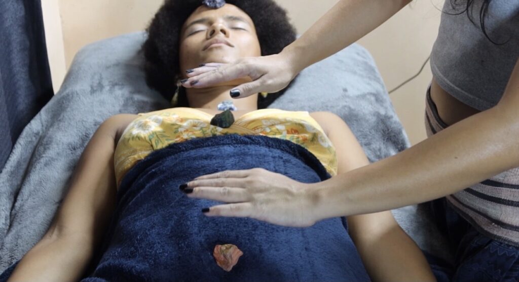 reiki session Reiki & Chakra Balancing Crystal Healing